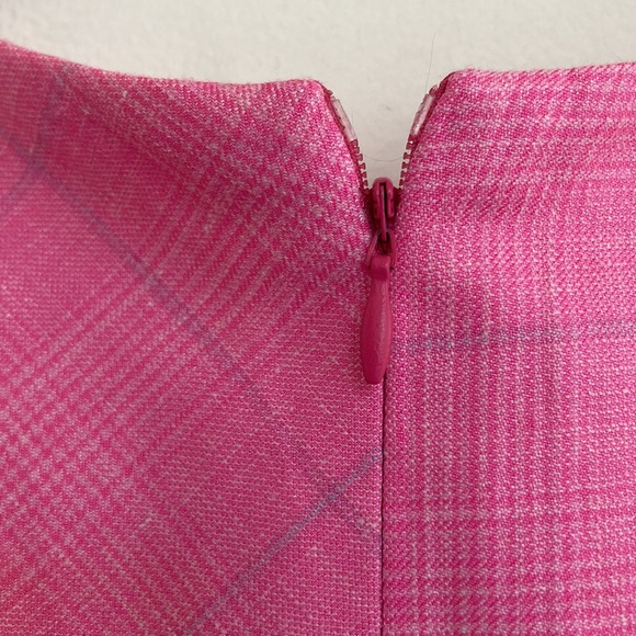 Kiton Napoli Womens Dress Sz 6 Cashmere Silk Linen Luxury Italian Pink Executive - Picture 10 of 16